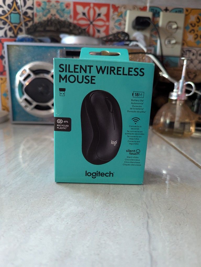 Logitech M240 Silent Bluetooth Mouse, Wireless,