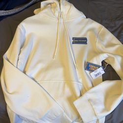 90’s Baby Cream Colored Large Hoodie 