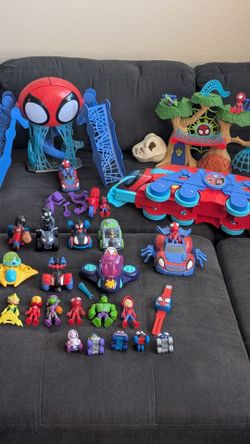 Marvel Spidey and His Amazing Friends Toy Bundle