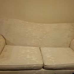 Free Matching white sofa and chair set