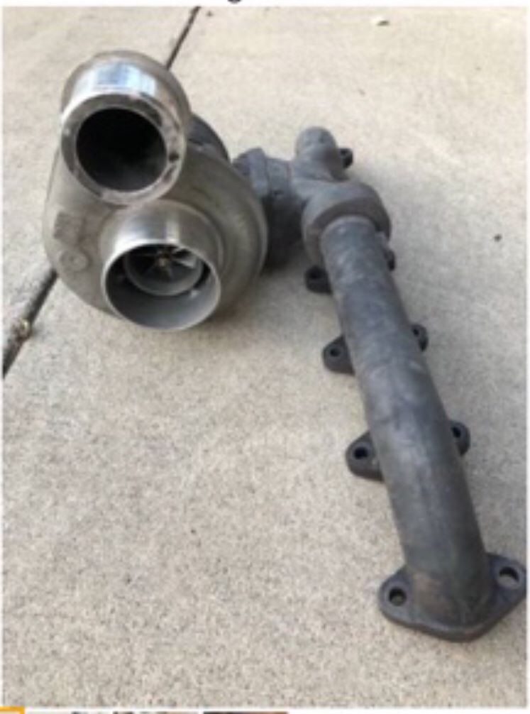 Cummins S363 Borgwarner Turbo with ATS manifold