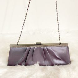 Jessica McClintock Satin Convertible Clutch