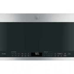 Profile 2.1 cu. ft. Over the Range Microwave in Stainless Steel with Sensor Cooking $345 