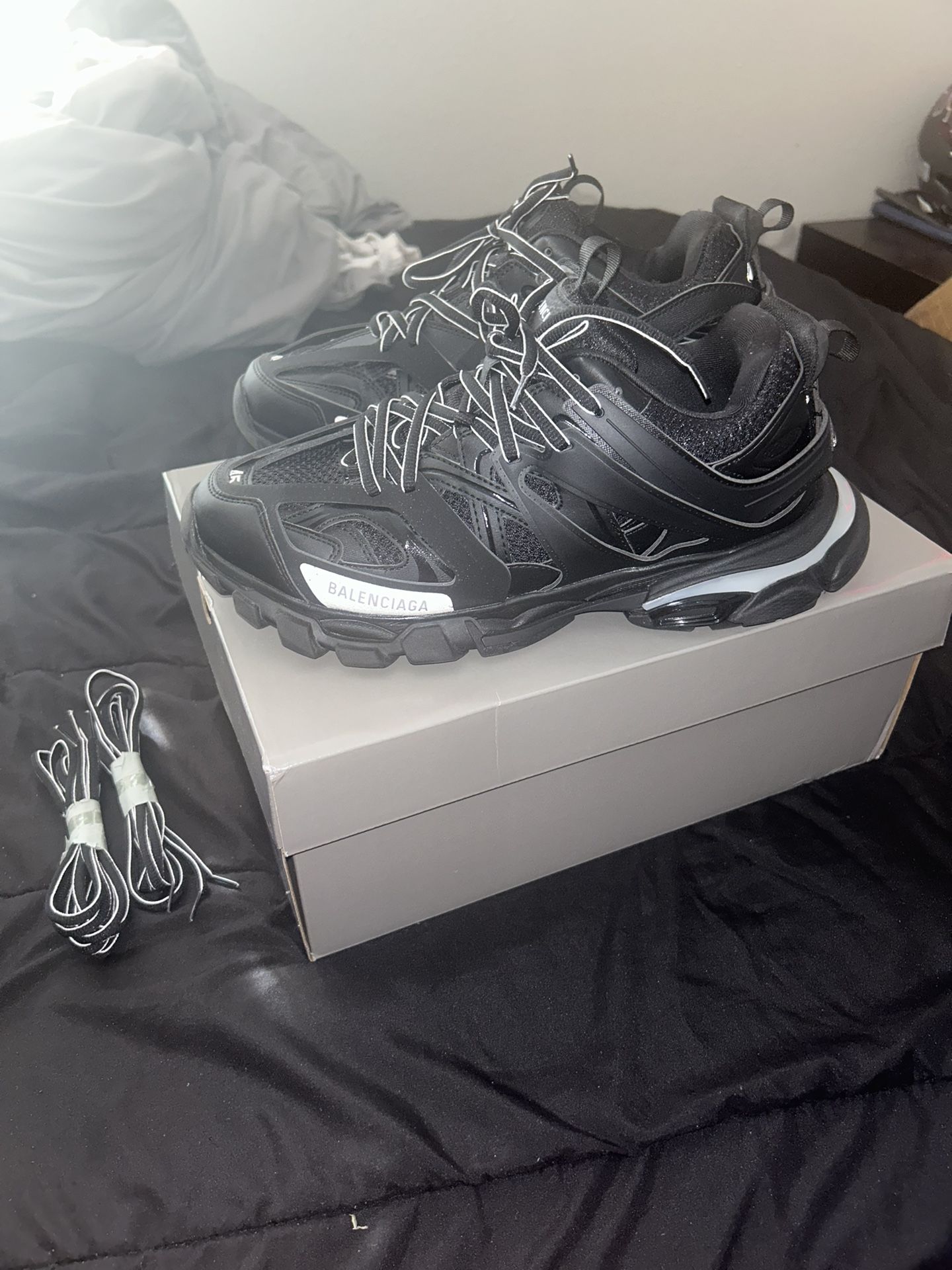 Balenciaga Track Triple Black LED