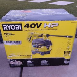 PRESSURE WASHER RYOBI 40V TOOL ONLY 