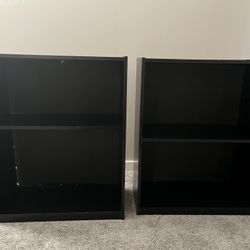 2 Small Bookshelves