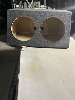 New dual 12” sub box $40