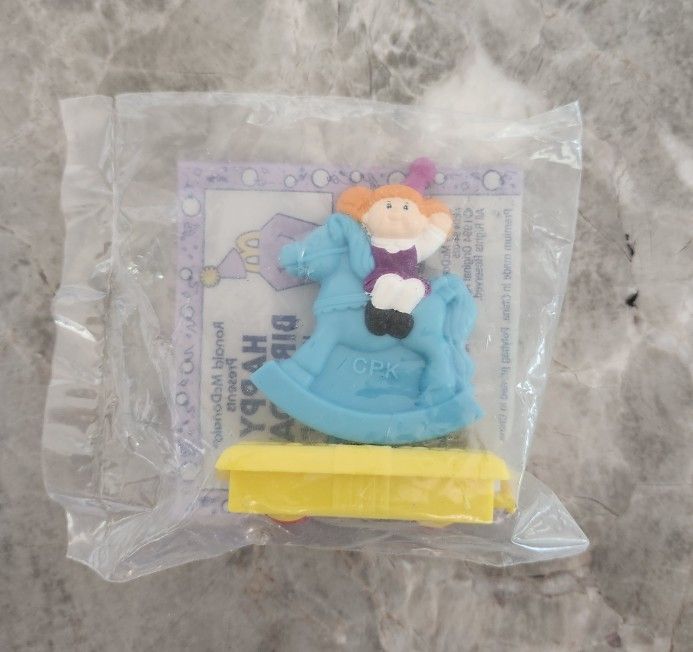 1994 McDonald's Happy Birthday Cabbage Patch Kids #8 Rocking Horse Train