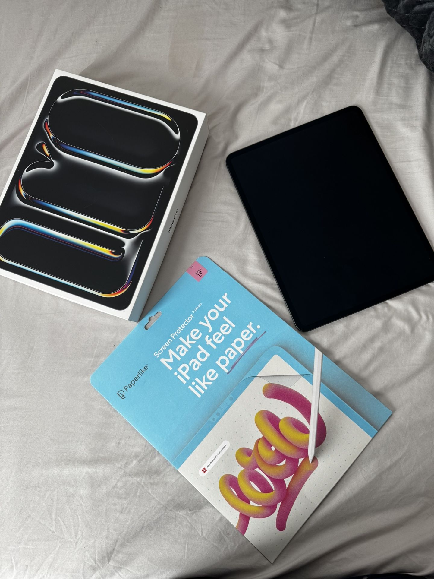 2024 M4 IPAD PRO 13 INCH 1TB, WI FI + CELLULAR, NANO TEXTURE GLASS