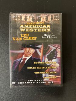 The Great American Western - Lee Van Cleef (DVD, 2003, Four Films) New Sealed