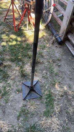 10" X 10" steel pounder