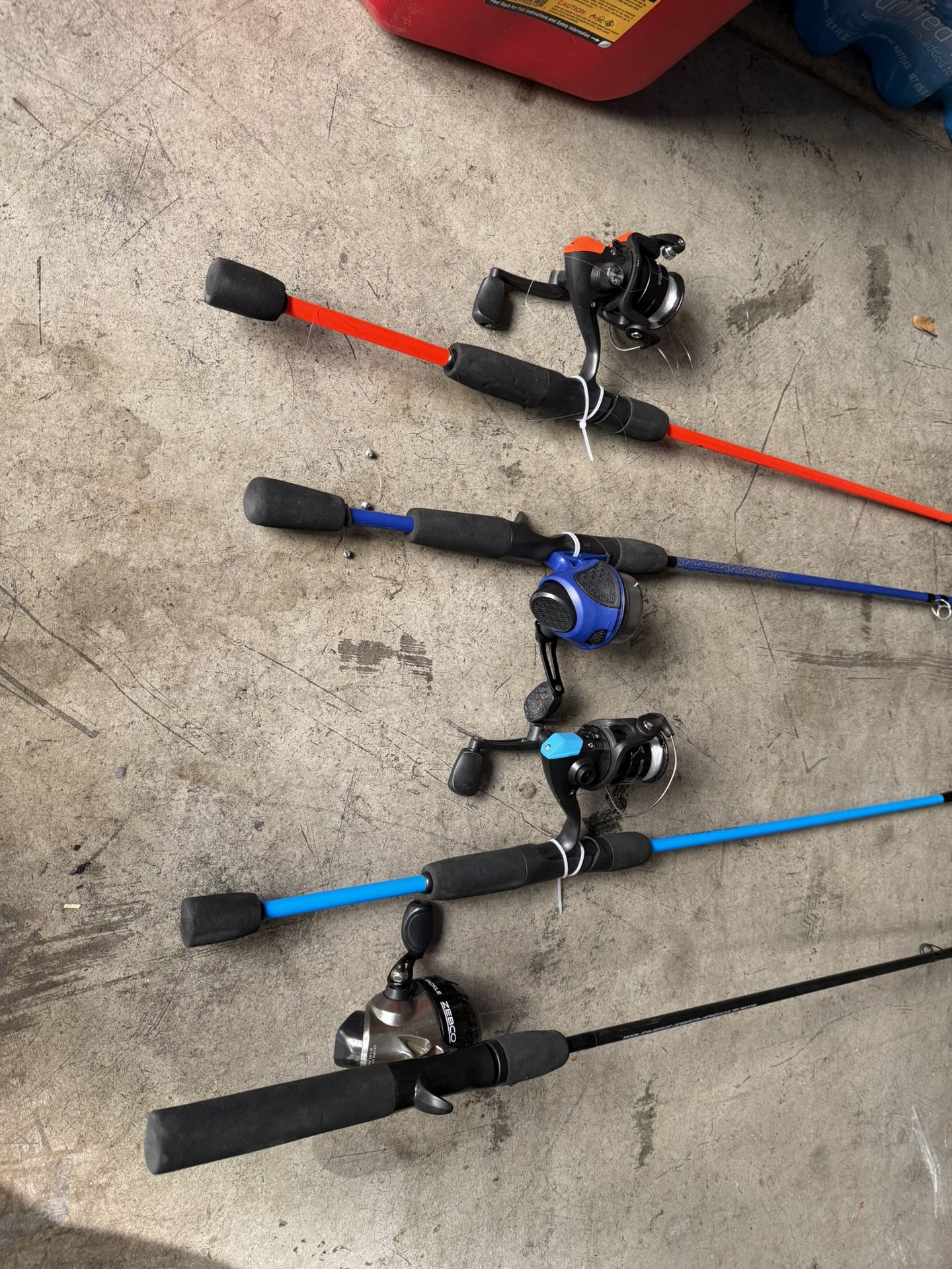 4 Rods + Reels Only $40 