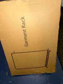 Never used or build garment rack