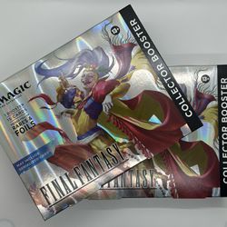 Magic the Gathering Final Fantasy Omega Collector Boosters.