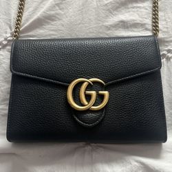 Gucci Marmont Wallet On Chain 
