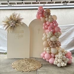Balloons Backdrop Sign 