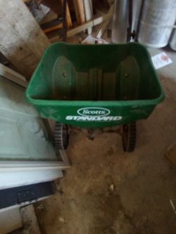 Scott's seed spreader