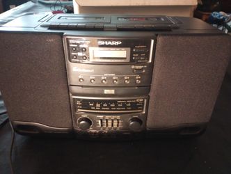 Boombox CD/Cassette Tape Classic Radio CD/Tape 