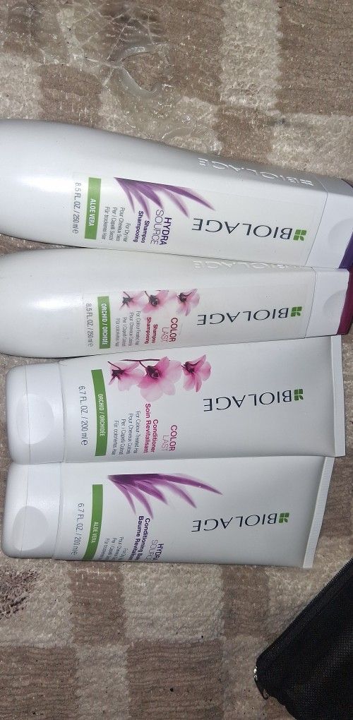 Brand New Biolage Shampoos And Conditioners Bundle....