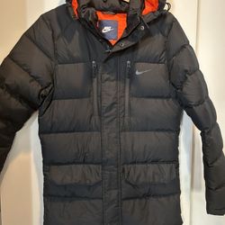 Nike Parka Puffer Men’s Size XS Long Trench 
