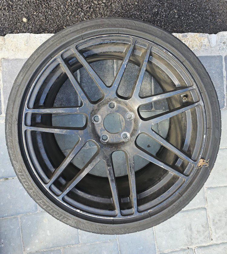 Used Trie And Rim. 19inch. Used As Spare For Sale