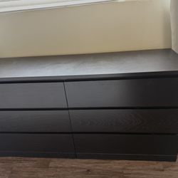 IKEA Black dresser 