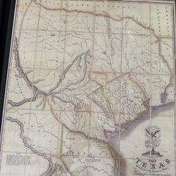 Texas, Mexico, Louisiana Historical Framed Prints 