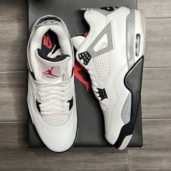 Jordan 4 White Cement 