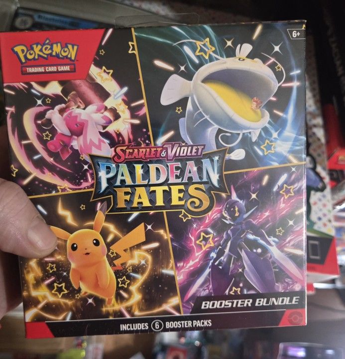 MULTIPLE SERIES BOOSTER BUDLES PALEDEAN FATES, DT, PRISMATIC,