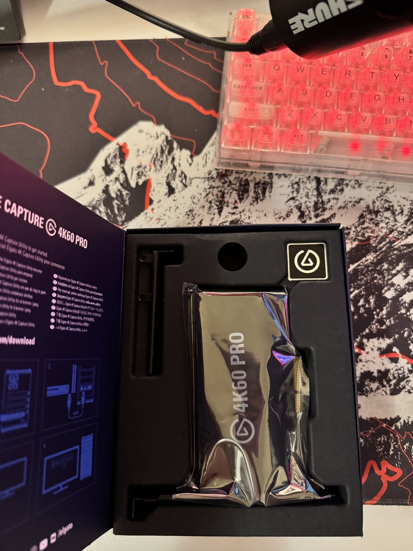 Elgato 4K60 Pro Capture Card - Barely Used, Complete in Box
