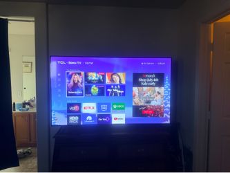 65 inch TV works great