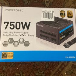 BRAND NEW 750W Power Supply