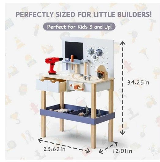 Wooden Kids Tool