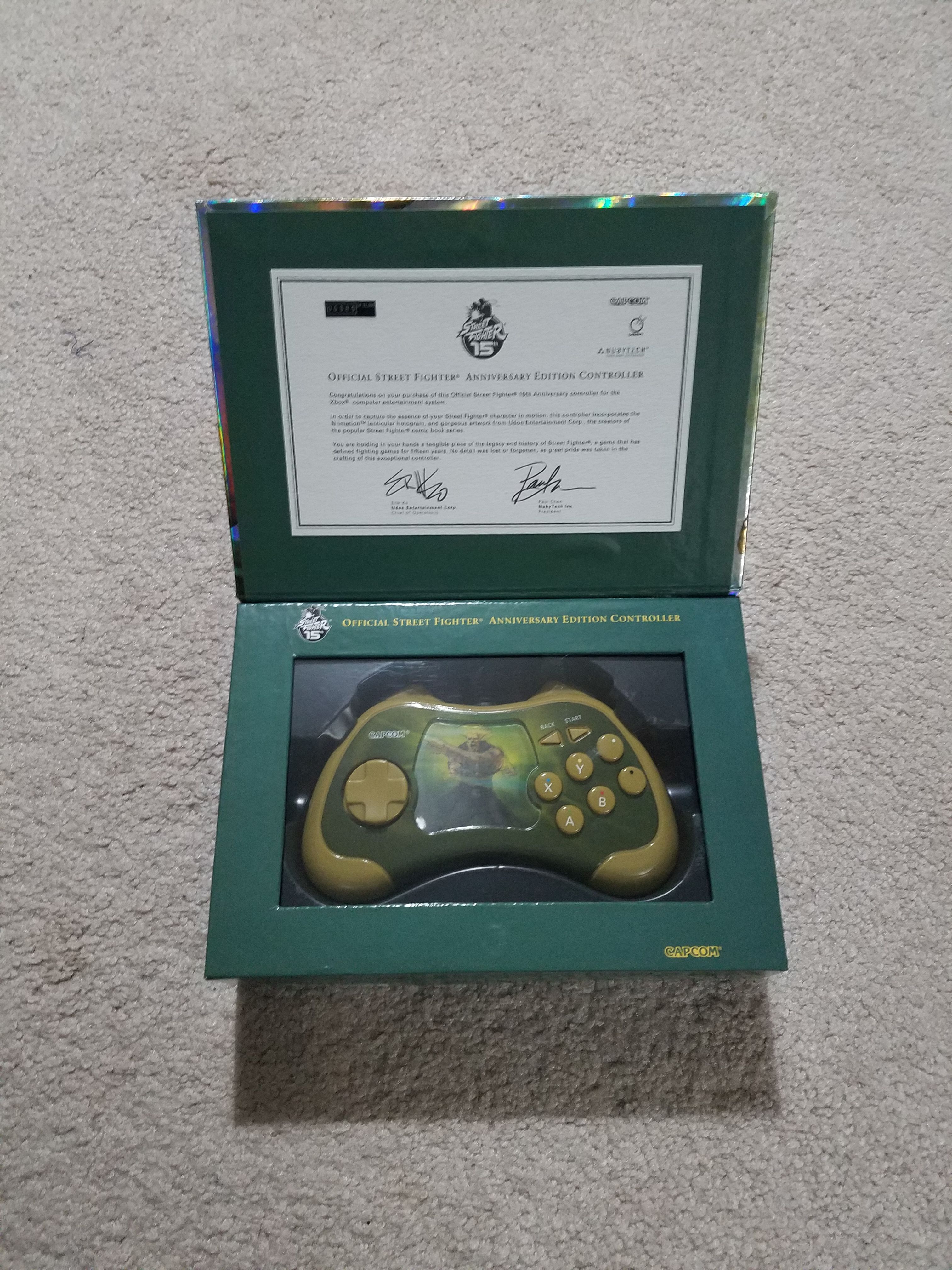 Xbox Street Fighter Guile Controller