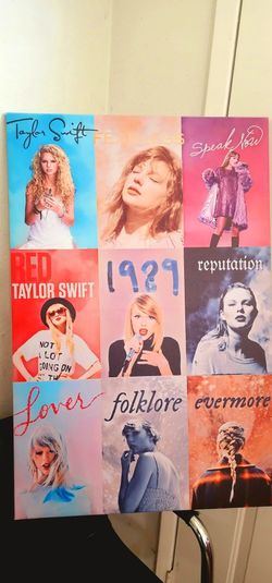 Taylor Swift Promo Hanging Canvas