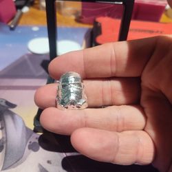 1 Oz Storm Trooper Silver Helmet 