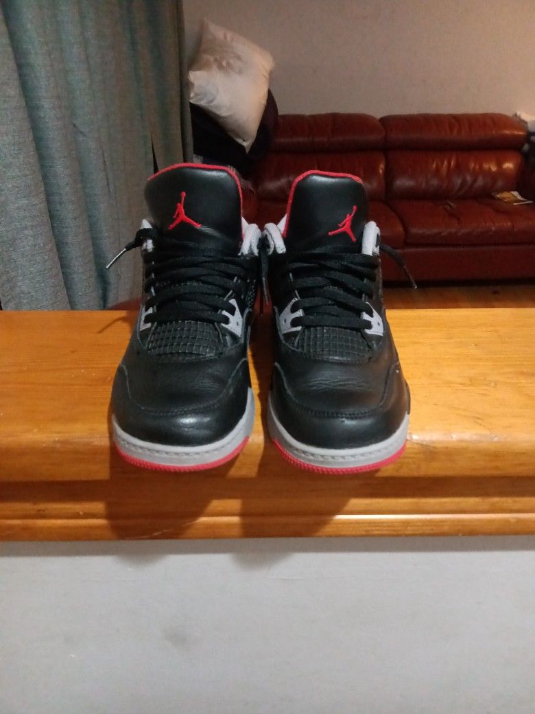 Air Jordan 4 Bred Reimagined Sz. 3Y $120 Obo No Box,All Products : American Fashion Style Bags On Sale