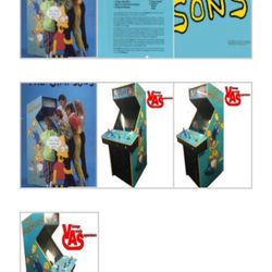 Simpson arcade Style Game