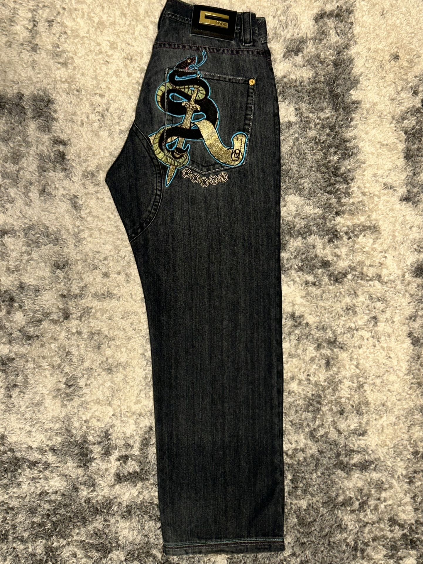 Coogi Snake & Sword Jeans