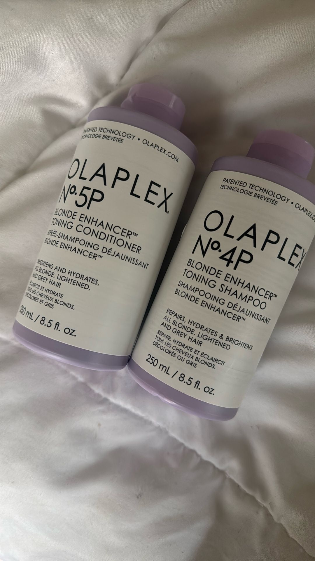 Olaplex Blonde Enhancer Toning shampoo & Conditioner 