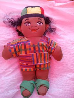 Kwanzaa/Kente/Rasta Doll