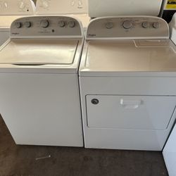 Whirlpool Washer And Electric Dryer He Large Capacity 