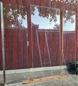 Shower glass $100