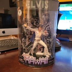 Vintage NIB 2000 Elvis Aloha From Hawaii Figure