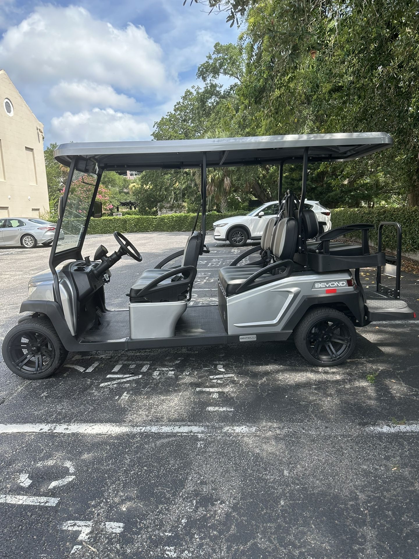 2023 Bintelli 6 Seater Golf Cart - Low Speed Vehicle  - Downtown CHS