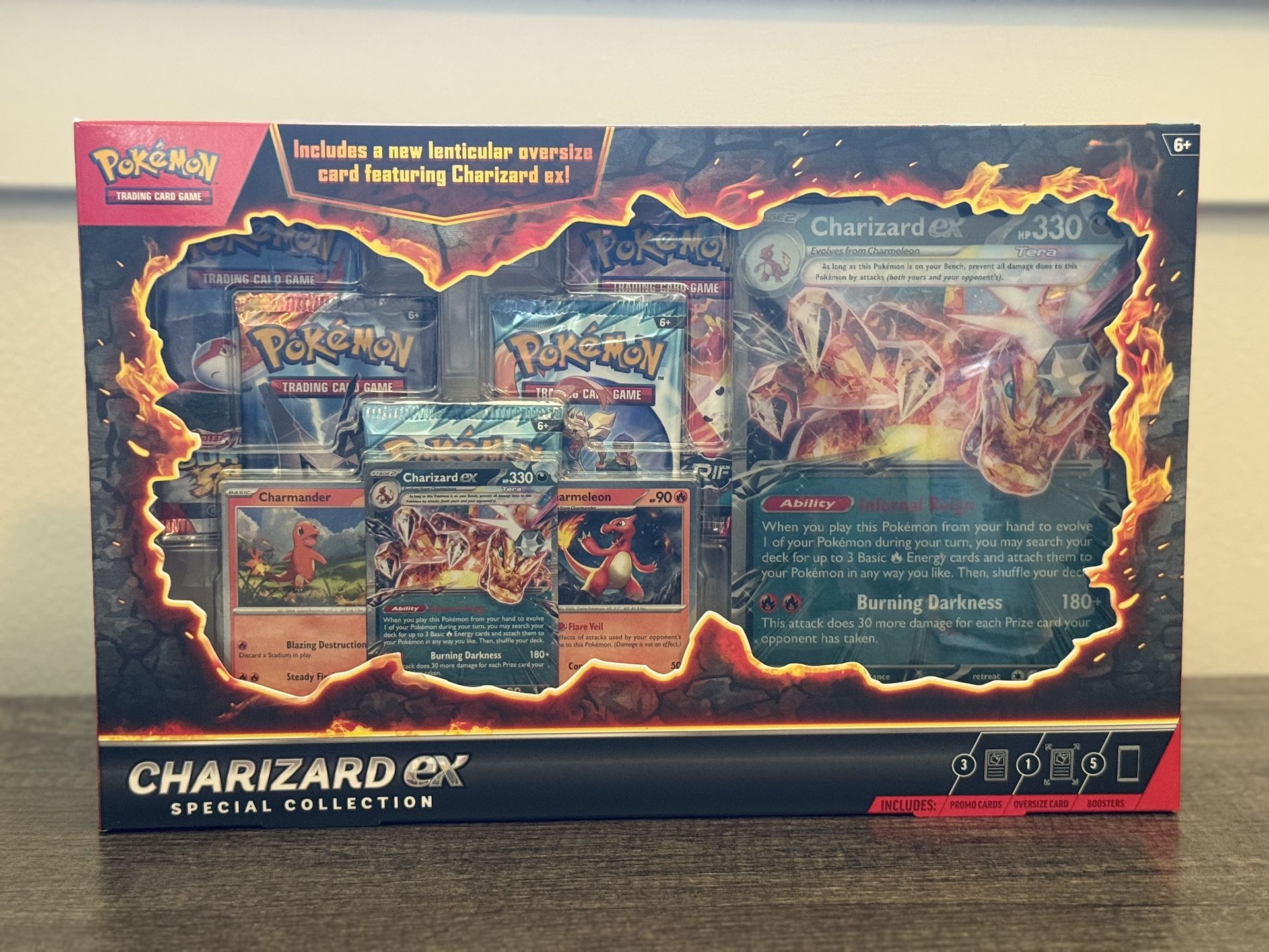 Pokémon Charizard ex Special Collection🔥🐲Journey Together Promo Card IN HAND
