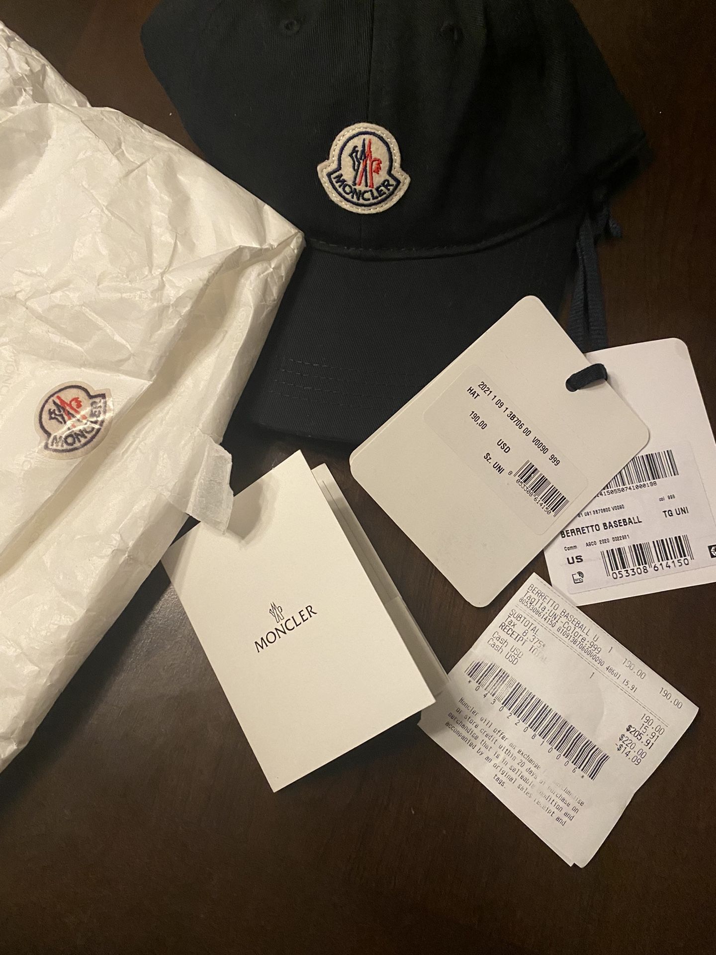 Moncler Hat $180 obo