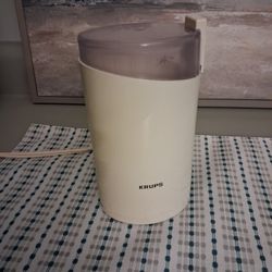 Krups White Coffee Spice Mill Grinder 