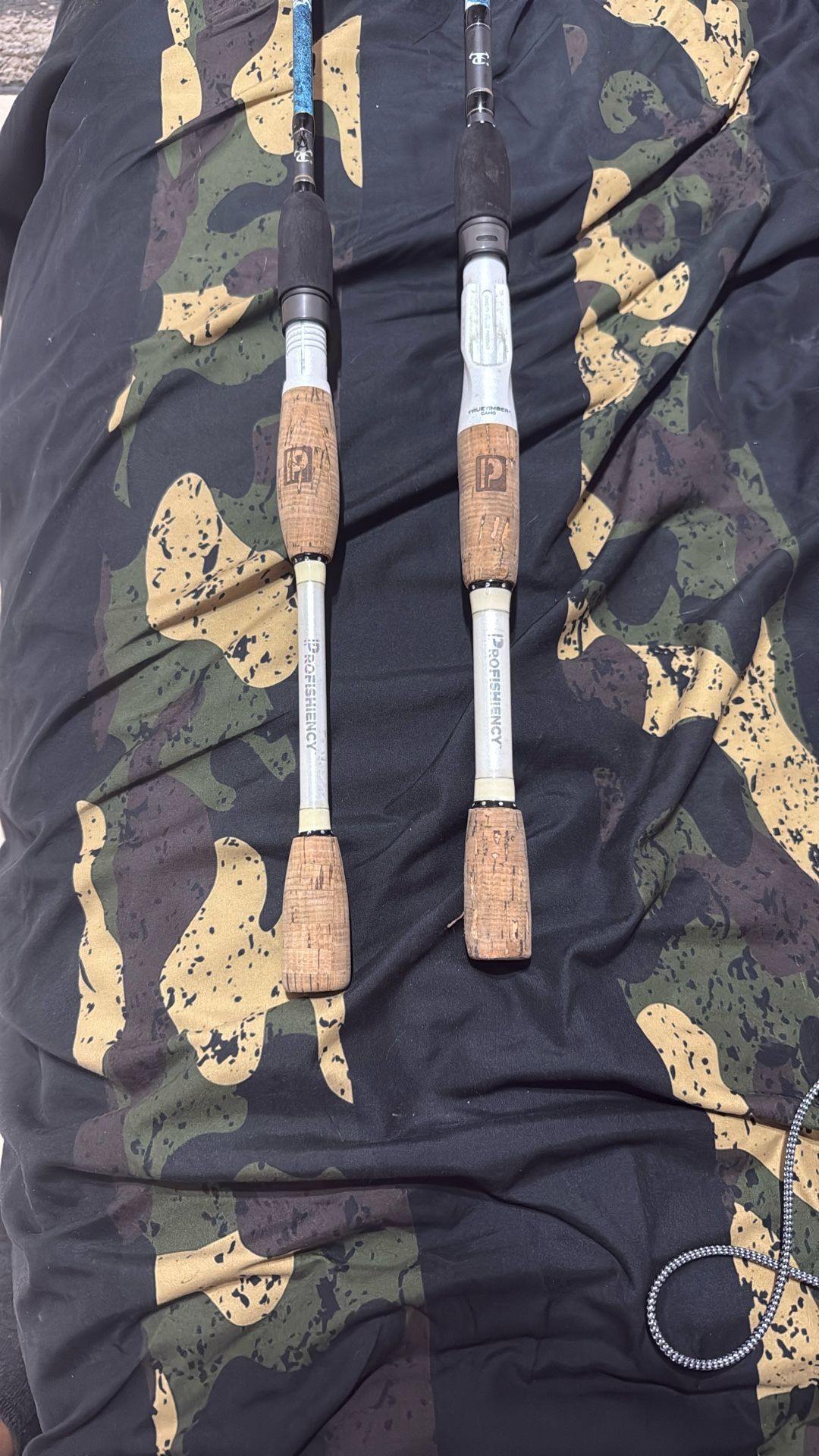 Profischency Bait caster Spinning Rod Combo