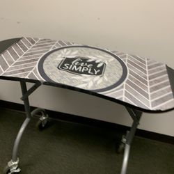 Folding Desk On Wheels